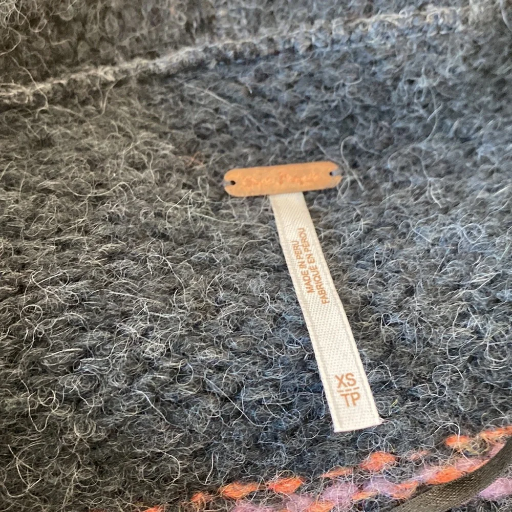 Free People Alpaca Striped Oversized Cardigan - Picture 6 of 16